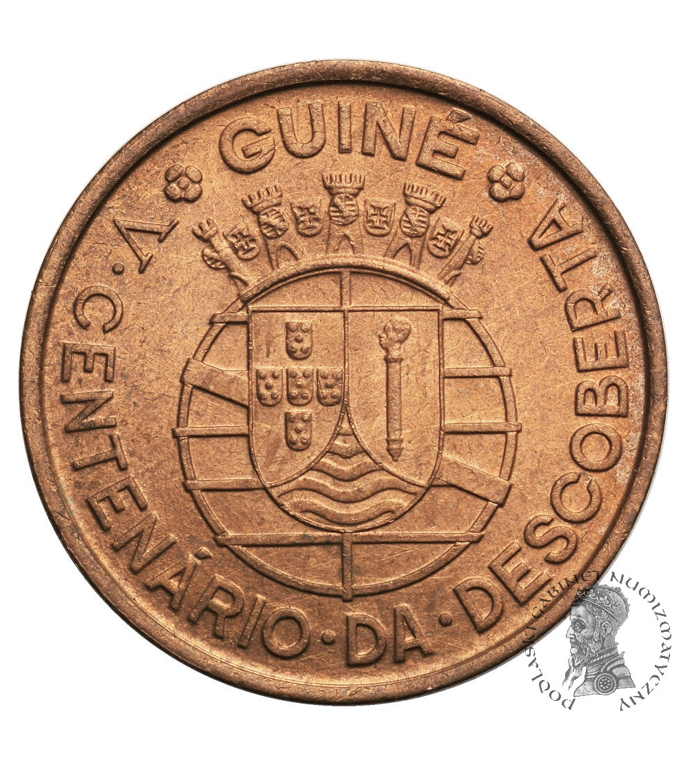 Portuguese Guinea (Guinea-Bissau). 1 Escudo 1946