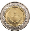 Libia (Socjalistyczna Republika Ludowa), 1/2 Dinar AH 1372 / 2004 AD