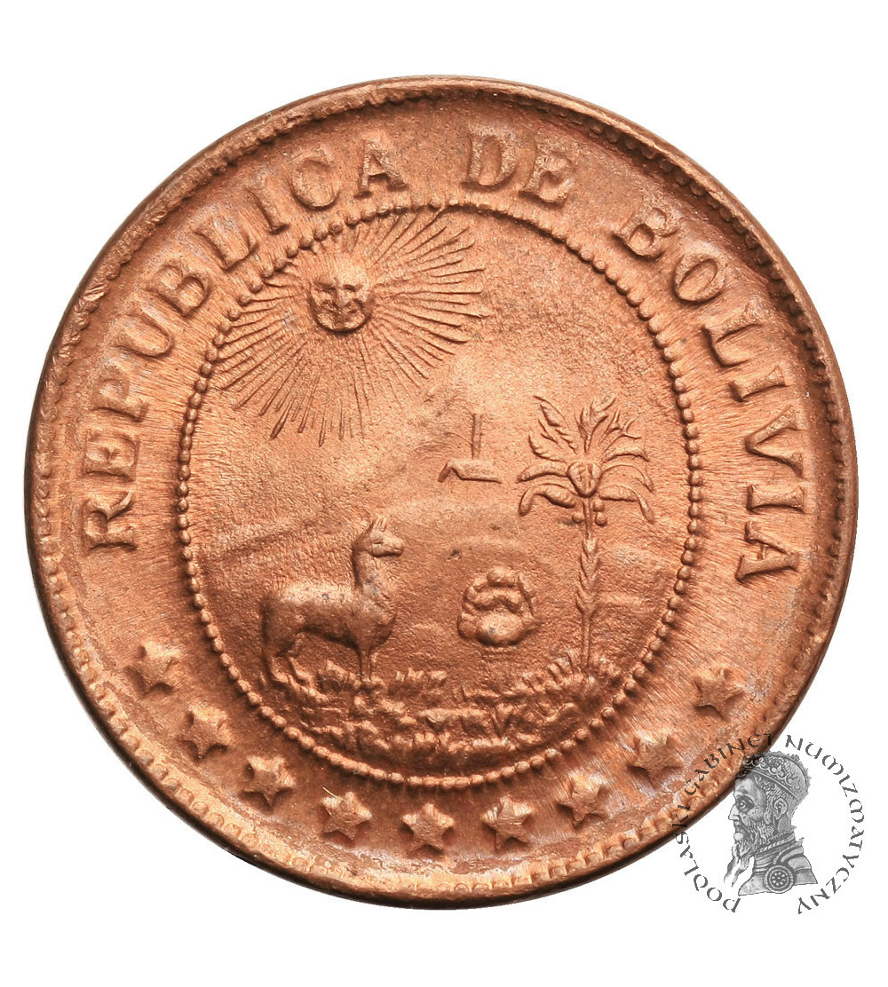 Bolivia, 50 Centavos (1/2 Boliviano) 1942