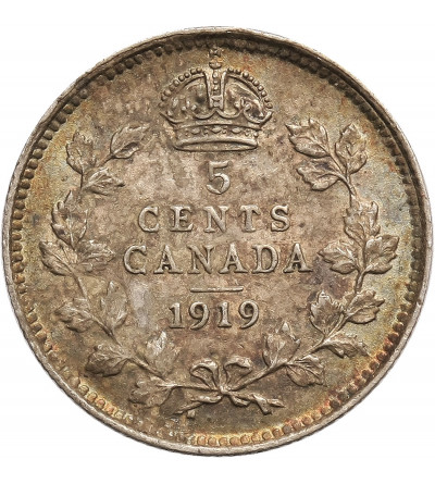 Canada, 5 Cents 1919, George V