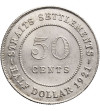 Malaje - Straits Settlements. 50 centów 1921, Jerzy V