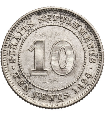 Malaje - Straits Settlements. 10 centów 1926, Jerzy V