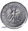 Poland. 1 Zloty 1987, Warsaw mint - NGC MS 62