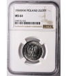 Polska. 1 złoty 1984, Warszawa - NGC MS 64