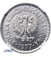 Poland. 1 Zloty 1977, Warsaw mint - NGC MS 62