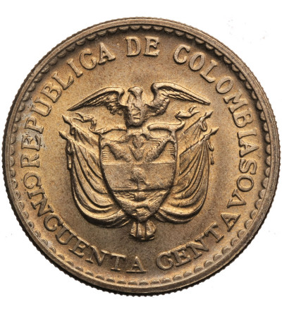 Colombia. 50 Centavos 1965, Jorge Eliecer Gaitan