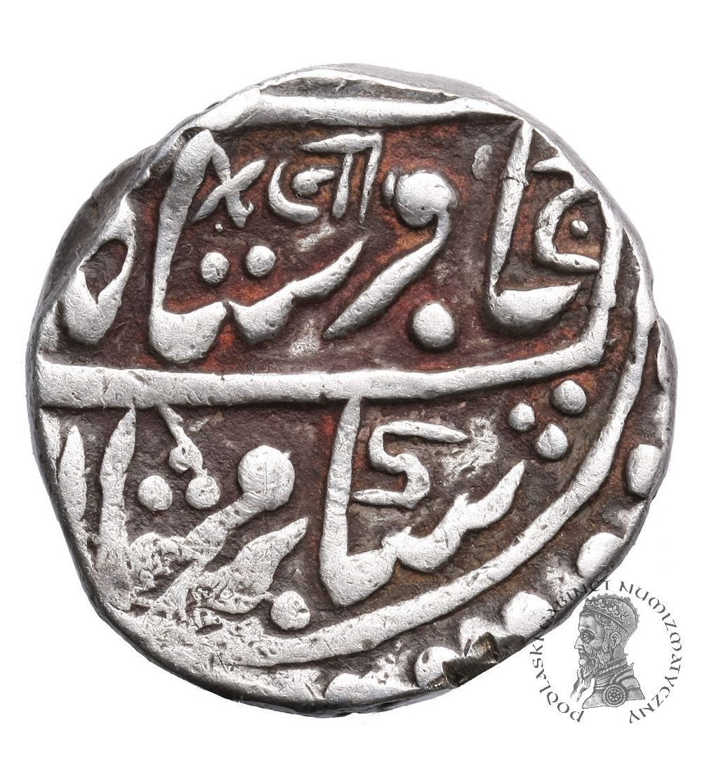 India - Jodhpur. AR Rupee AH 1264, Pseudo Mint Sojat, in the name of Shah Alam II
