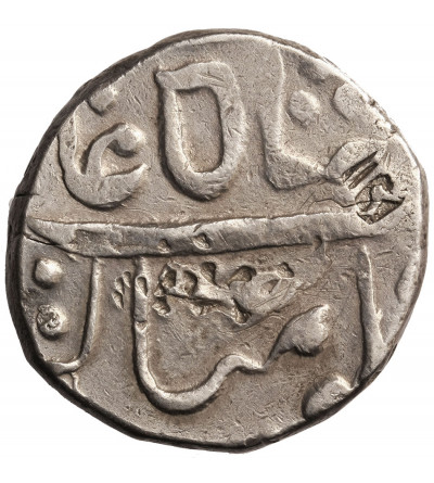 Indie - Konfederacja Maratha. Ankushi AR rupia, mennica Poona (Poota), w imieniu Shah Ali Gohar AH 1174-1221 / 1759-1806 AD