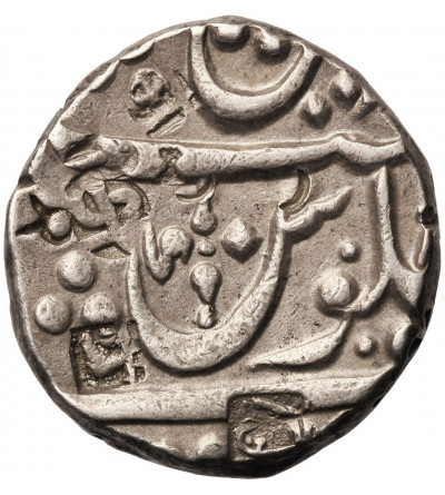 India - Maratha Confederacy. Ankushi AR Rupee, Poona (Poota) mint, in the name Shah Ali Gohar AH 1174-1221 / 1759-1806 AD