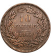 Luksemburg, William III 1849-1890. 10 Centimes 1865 A (Paryż)