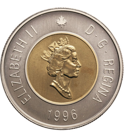Canada. 2 Dollars 1996, Polar bear