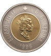 Canada. 2 Dollars 1996, Polar bear