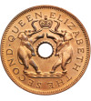 Rhodesia & Nyasaland. Penny 1955 - Proof