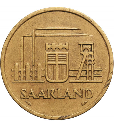 Niemcy, Saarland. 50 franków 1954