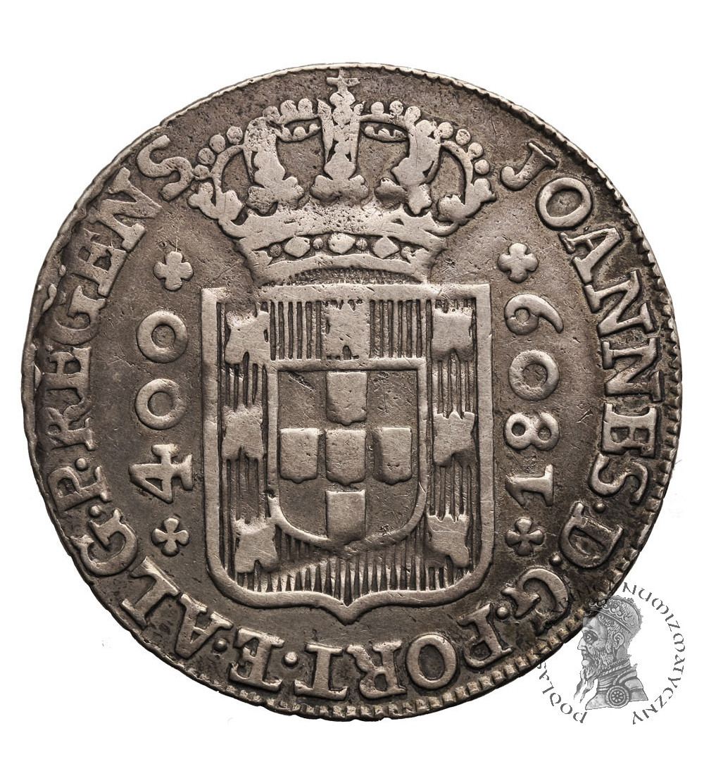 Portugalia. 400 Reis 1809, Joao, jak książe regent 1799-1816