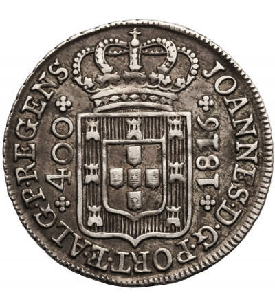 Portugalia. 400 Reis 1816, Joao, jak książę regent 1799-1816