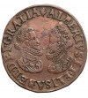 Niderlandy Hiszpańskie, Antwerpia. Żeton (Rekenpenning) 1607, negocjacje pokojowe pomiędzy Hiszpanią a Niderlandami