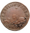 Spanish Netherlands (Albert and Isabela 1598-1621), Antvers. Jeton (Rekenpenning) 1607, Peace proposals in 's-Gravenhage