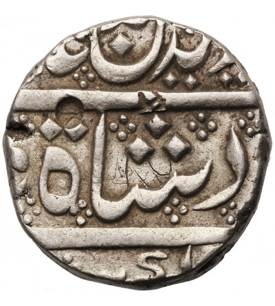 India British, Madras Presidency. AR Rupee ND (1759-1807 AD), Arcot mint,  in the name of Alamgir II
