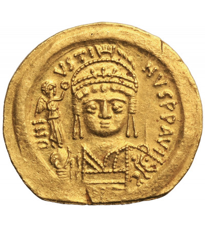 Bizancjum. Justyn II 565-578 AD. AV Solid 567/578 AD, 3 oficyna, mennica Konstantynopol