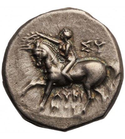Greece, Italy. Calabria, Tarentum (Tarent), AR Didrahme or Nomos, Ca. 272-235 BC