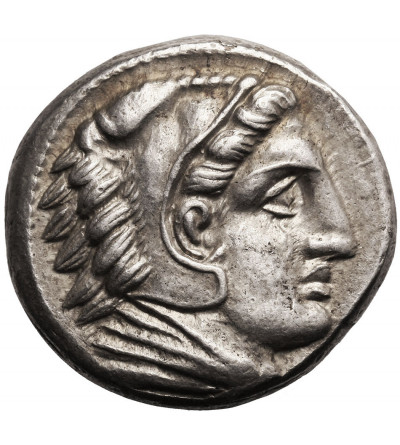 Grecja. Macedonia, Aleksander III Wielki 336-323 r. p.n.e. AR Tetradrachama ok. 323-320 r. p.n.e., Amphipolis