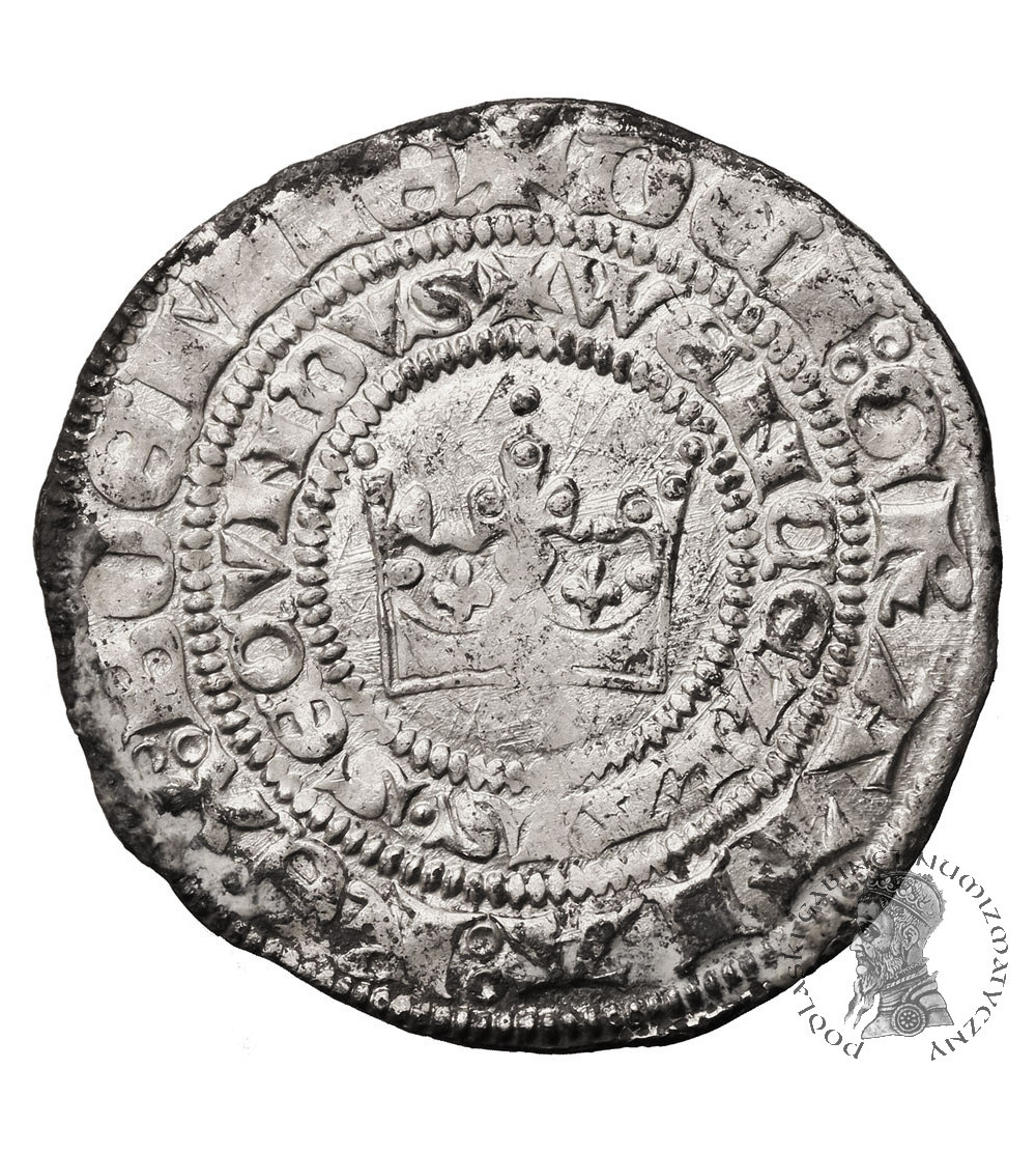 Bohemia / Poland. Wenceslaus II 1278-(1300–1305). AR Prague Groschen no date, Kutná Hora (Kuttenberg)