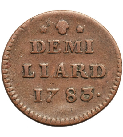 Luxembourg (Austrian Netherlands). 1/2 Liard (Demi Liard) 1783, Brussels, Maria Theresia