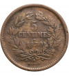 Luksemburg, William III 1849-1905. 5 Centimes 1870 (u)