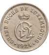 Luxembourg, Charlotte 1919-1964. 10 Centimes 1924