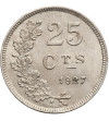 Luxembourg, Charlotte 1919-1964. 25 Centimes 1927