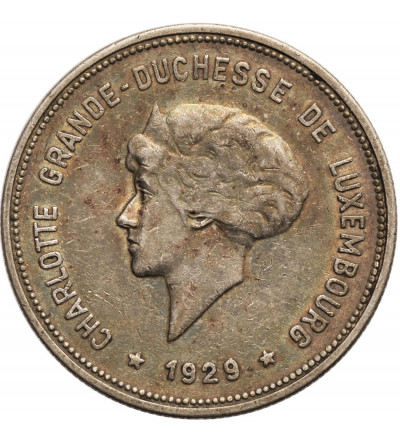 Luxembourg, Charlotte 1919-1964. 5 Francs 1929