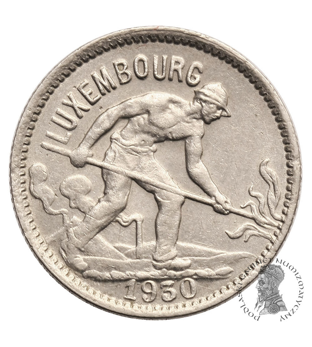 Luxembourg, Charlotte 1919-1964. 50 Centimes 1930
