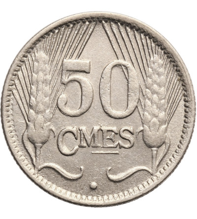 Luksemburg, Charlotte 1919-1964. 50 Centimes 1930