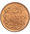 Luksemburg, Charlotte 1919-1964. 25 Centimes 1947