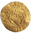 Włochy, Lucca - republika 1369-1799. Scudo d'oro del Sole bez daty (1569-1571), Armetta Pippi