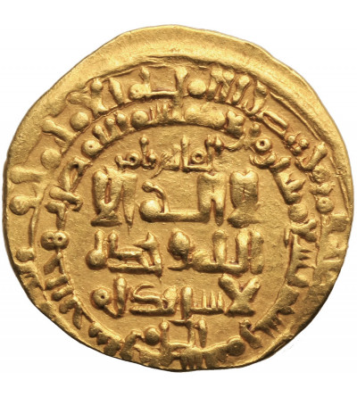 Imperium Wielkich Seldżuków. Tughril Beg AH 429-455 / 1038-1063 AD. AV Dinar AH 439 / 1047/48 AD, Nishapur