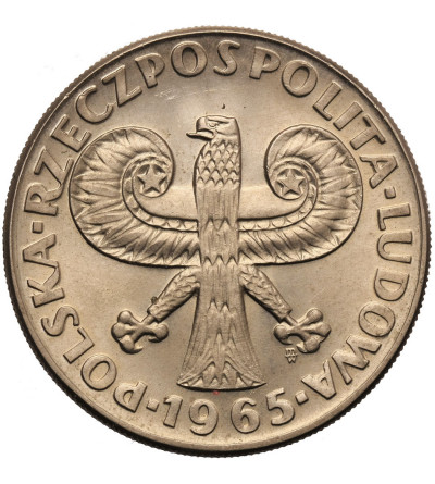 Poland. 10 Zlotych 1965, Sigismund's Column