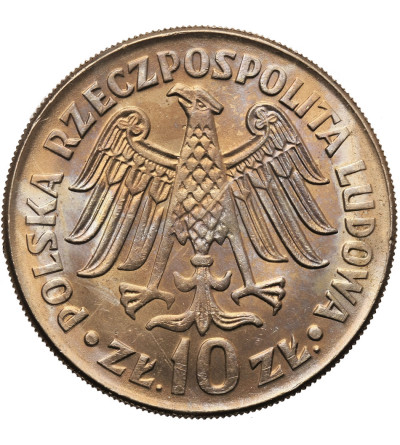 Poland. 10 Zlotych 1964, Kazimierz Wielki - legends raised