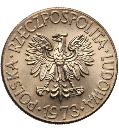 Poland. 10 Zlotych 1973, Tadeusz Kosciuszko - broken reverse stamp