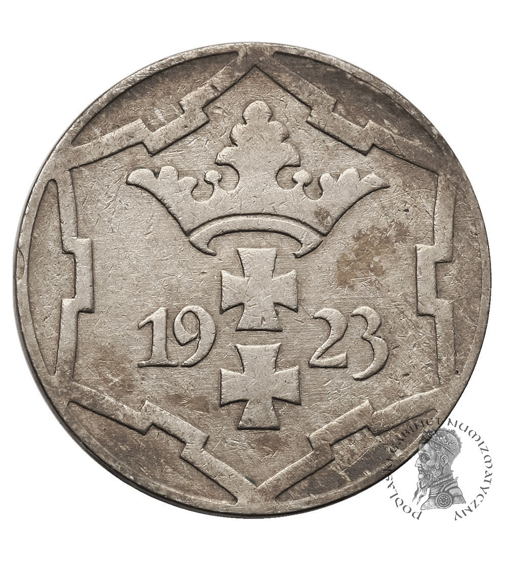 Wolne Miasto Gdańsk. 10 fenigów 1923