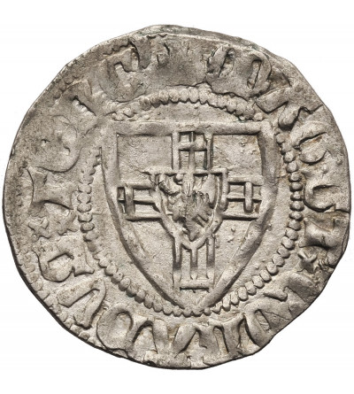Zakon Krzyżacki, Konrad III von Jungingen 1393-1407. Szeląg bez daty, Gdańsk, Toruń, Malbork