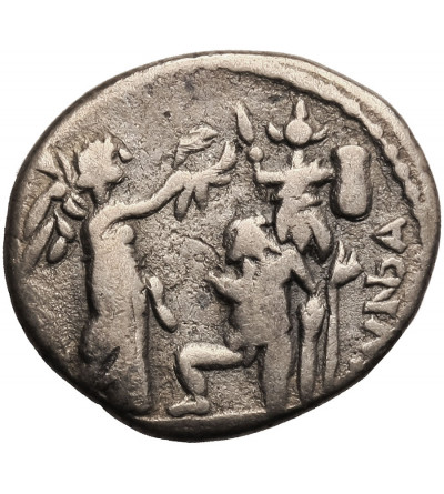 Rzym Republika. AR Quinar C. Fundanius 101 r. p.n.e.