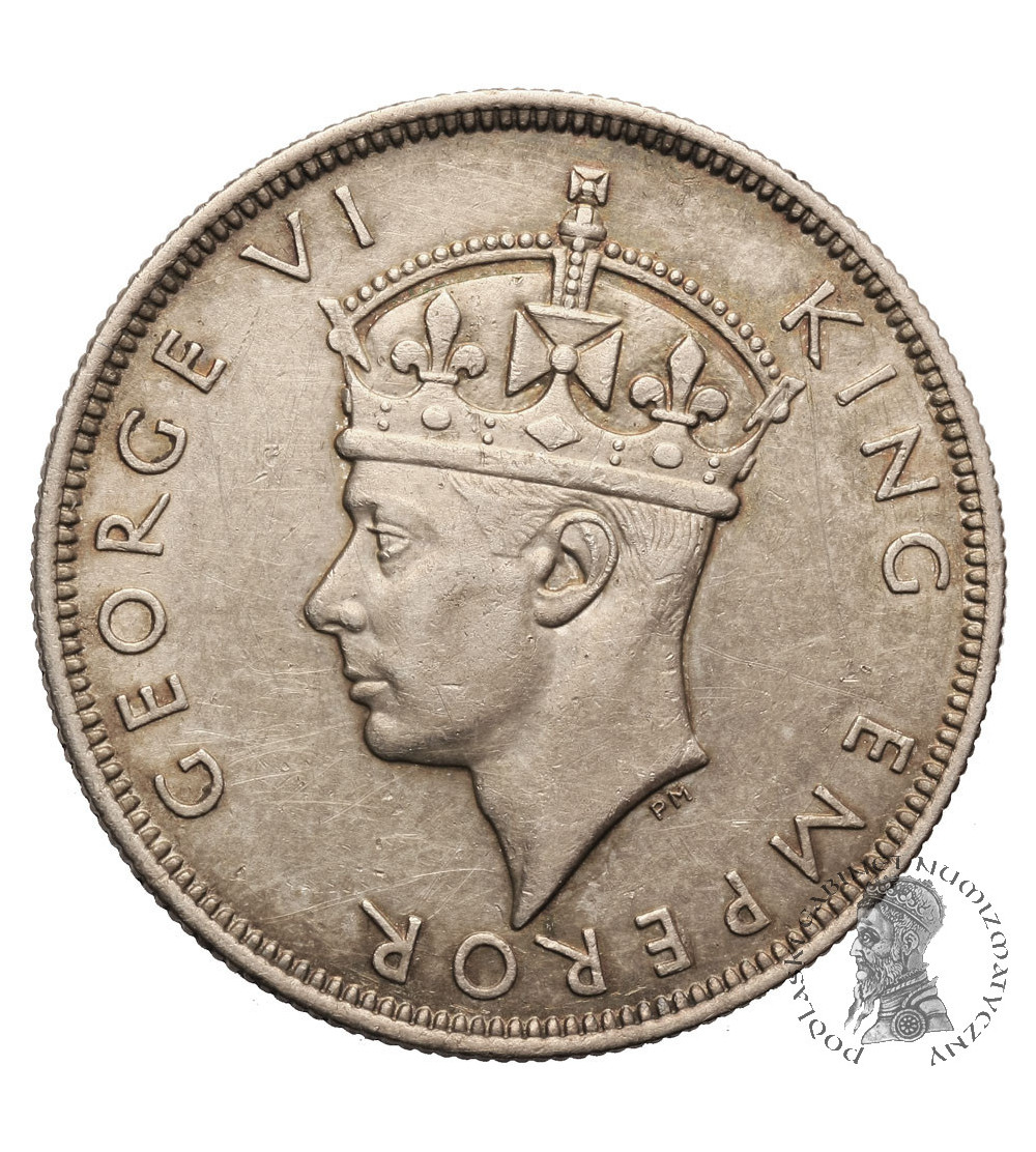 Rodezja Południowa. 1/2 korony 1939, Jerzy VI