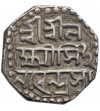 India - Assam, Lakshmi Simha 1769-1780 AD. Octagonal, AR 1/2 Rupee ND (1769-1780 AD), Hari Gauri