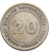 Malaje - Straits Settlements. 20 centów 1901, Wiktoria