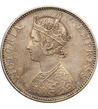 Indie - Bikanir. Rupee 1892, (Queen Victoria), Ganga Singh 1887-1942 AD