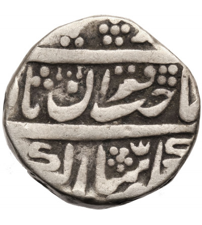 Indie - Jaisalmir. Ahkey Shahi Serie, AR Rupee, Year AH 22 (1756-1860 AD), In the name of Muhammad Shah