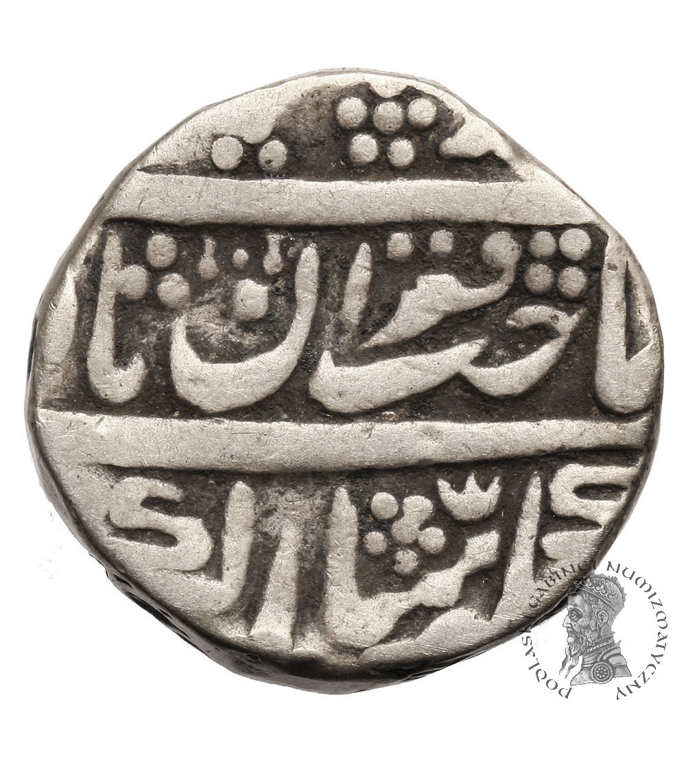 Indie - Jaisalmir. Ahkey Shahi Serie, AR Rupee, Year AH 22 (1756-1860 AD), In the name of Muhammad Shah