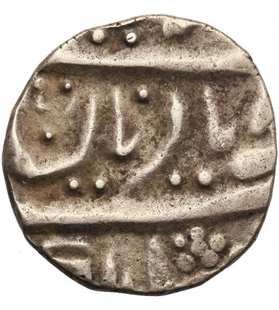 Indie - Jaisalmir. Ranjit Singh, AH 1263-1281 / 1846-1864 AD. 1/4 rupii AH 22 (1860 AD)